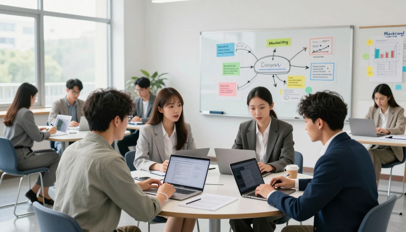 un master marketing en alternance