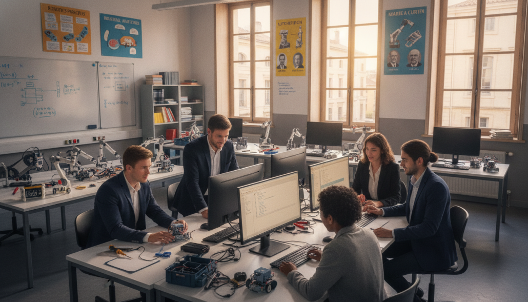 bac robotique à Montpellier
